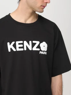 T-shirt Fiore Kenzo Paris in cotone