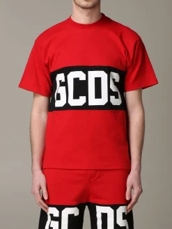 T-shirt GCDS a girocollo con stampa logo