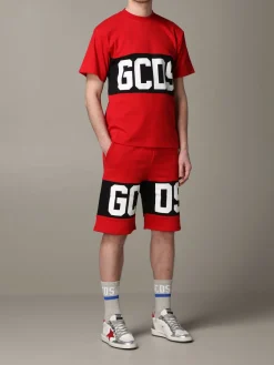 T-shirt GCDS a girocollo con stampa logo