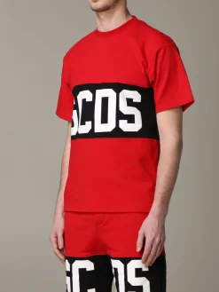 T-shirt GCDS a girocollo con stampa logo