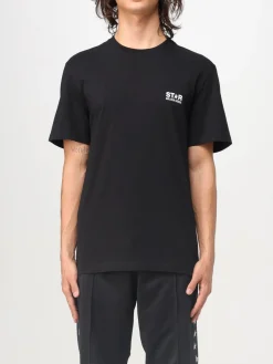 T-shirt Golden Goose in cotone con logo