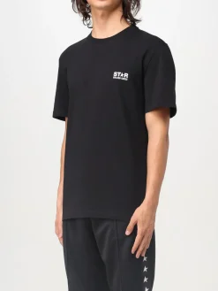 T-shirt Golden Goose in cotone con logo