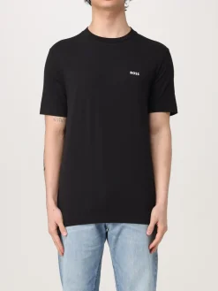 T-shirt in cotone basic Boss