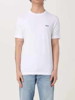 T-shirt in cotone basic Boss