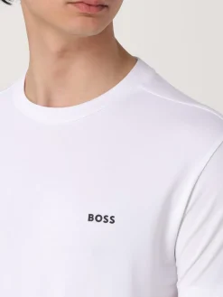 T-shirt in cotone basic Boss