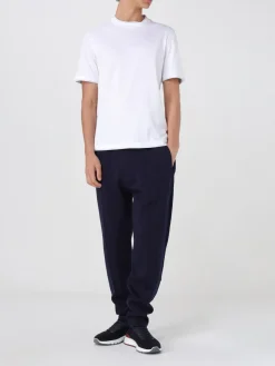 T-shirt in cotone basic Brunello Cucinelli