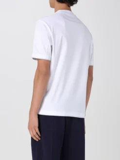 T-shirt in cotone basic Brunello Cucinelli