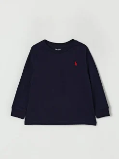 T-shirt in cotone con logo Pony Polo Ralph Lauren