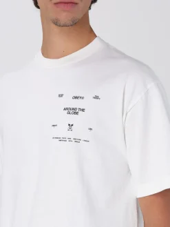 T-shirt in cotone con logo Obey