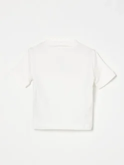 T-shirt in cotone con logo Elisabetta Franchi La Mia Bambina