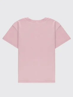 T-shirt in cotone con logo Stella McCartney Kids