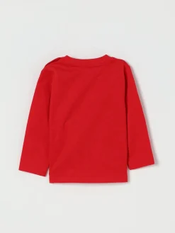 T-shirt in cotone con logo Moschino