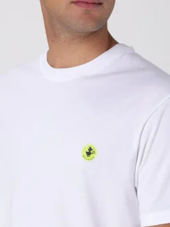 T-shirt in cotone con logo Save The Duck