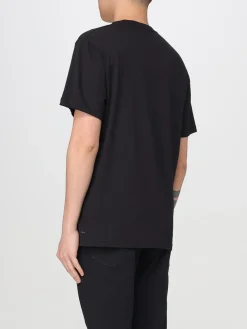 T-shirt in cotone con logo Just Cavalli