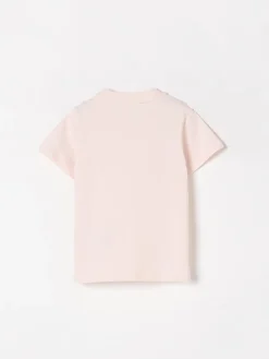 T-shirt in cotone con logo Moncler