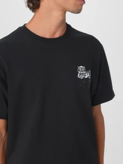 T-shirt in cotone con logo Kenzo