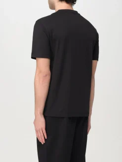 T-shirt in cotone con logo EA7