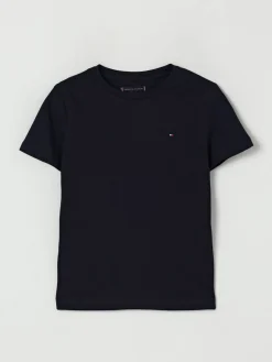 T-shirt in cotone con logo Tommy Hilfiger