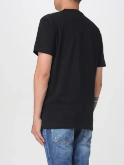 T-shirt in cotone con logo Dsquared2