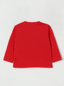 T-shirt in cotone con logo Moschino