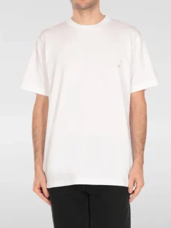 T-shirt in cotone con logo Moschino Couture