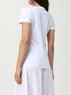 T-shirt in cotone con logo Liu Jo