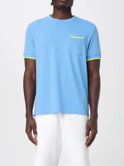 T-shirt in cotone con logo SUN68