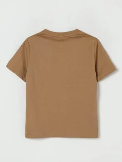 T-shirt in cotone con logo Boss