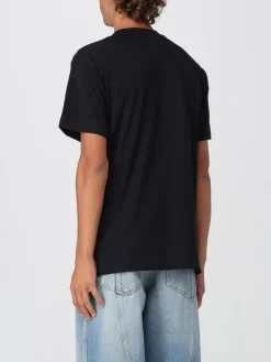 T-shirt in cotone con logo Moschino Couture