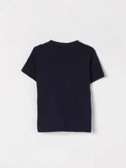 T-shirt in cotone con logo Boss