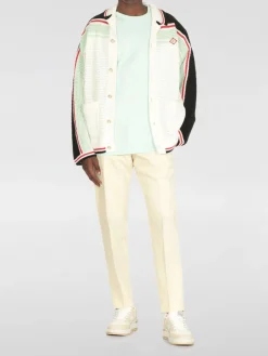 T-shirt in cotone con logo Casablanca