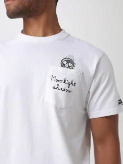 T-shirt in cotone con logo Mc2 Saint Barth