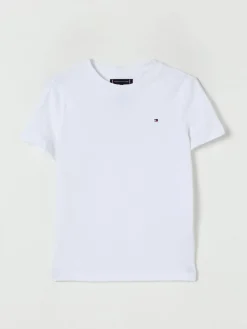 T-shirt in cotone con logo Tommy Hilfiger