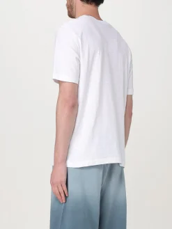 T-shirt in cotone con logo Diesel