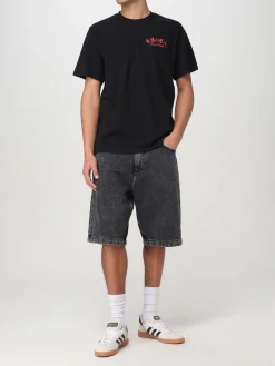 T-shirt in cotone con logo e stampa grafica Edwin