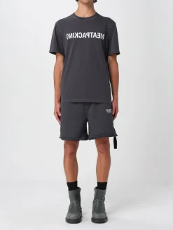 T-shirt in cotone con logo Helmut Lang