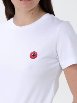 T-shirt in cotone con logo Save The Duck