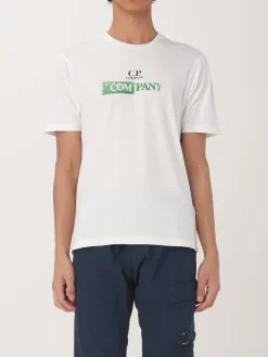 T-shirt in cotone con logo C.P. Company