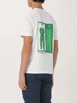 T-shirt in cotone con logo C.P. Company
