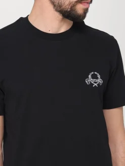 T-shirt in cotone con logo Moschino Couture