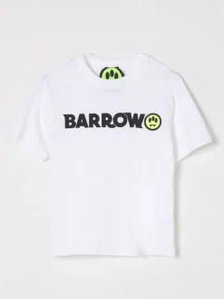 T-shirt in cotone con logo Barrow Kids
