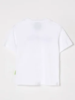 T-shirt in cotone con logo Barrow Kids