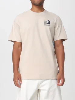 T-shirt in cotone con logo Columbia