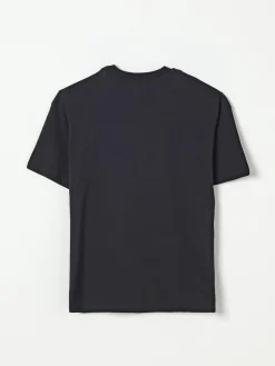 T-shirt in cotone con logo stampato MSGM Kids
