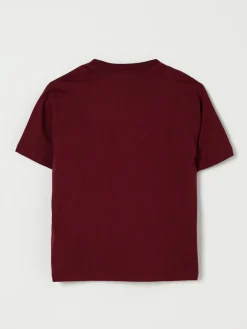 T-shirt in cotone con logo MSGM Kids