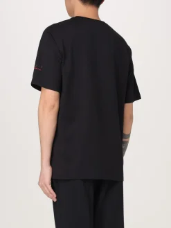 T-shirt in cotone con logo Bally