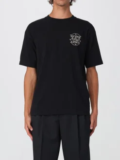 T-shirt in cotone con logo Drôle De Monsieur