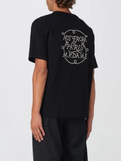 T-shirt in cotone con logo Drôle De Monsieur