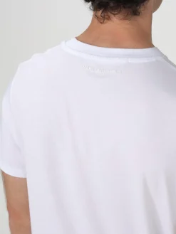 T-shirt in cotone con logo Karl Lagerfeld