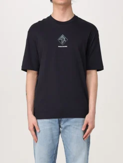 T-shirt in cotone con logo Armani Exchange